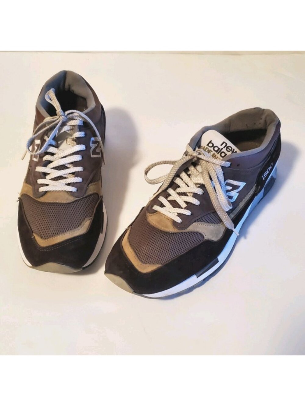 New Balance 1500 Made in England Trainers Men's US Size 12 Suede Lifestyle Shoes